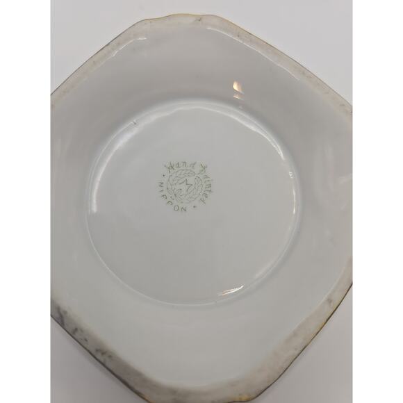 Antique Nippon Hand Painted Gold Trimmed Floral Design - Picture 6 of 6